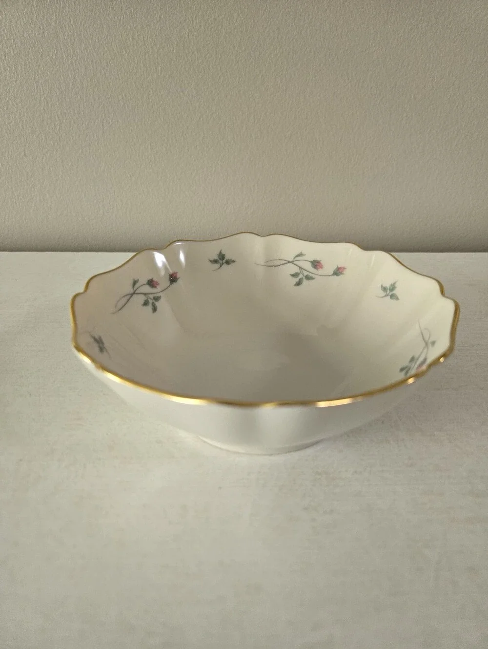 Lenox Rose Manor Scalloped Small Accent Bowl